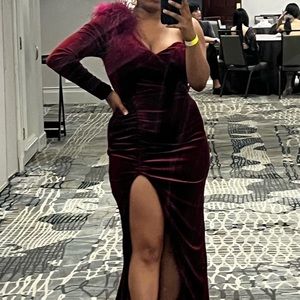 Formal Velvet Gown